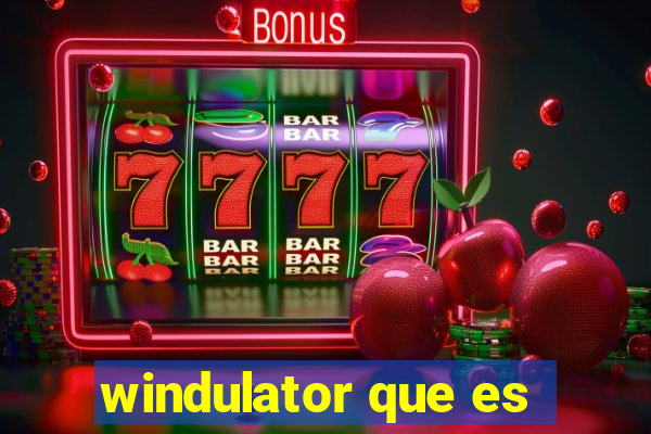 windulator que es