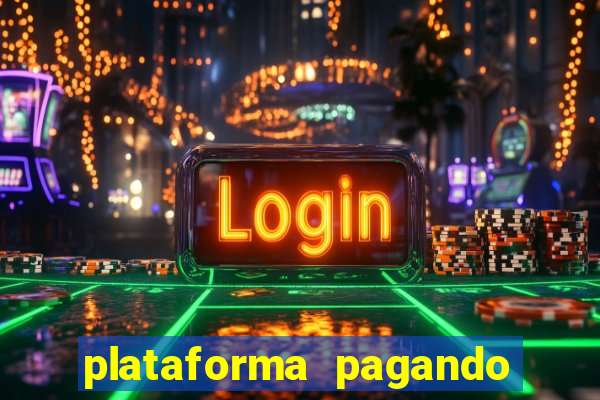 plataforma pagando no cadastro bet