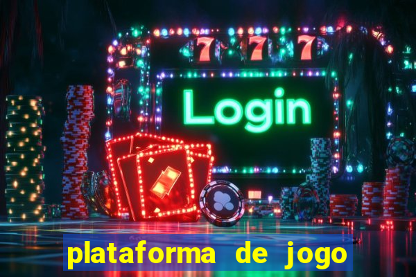 plataforma de jogo nova pagando