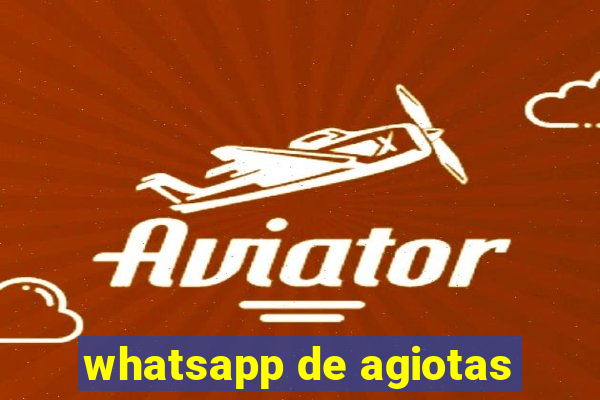 whatsapp de agiotas