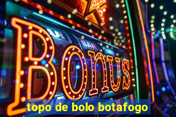 topo de bolo botafogo
