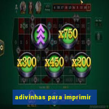 adivinhas para imprimir