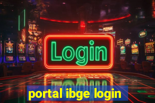portal ibge login