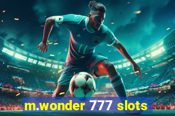 m.wonder 777 slots