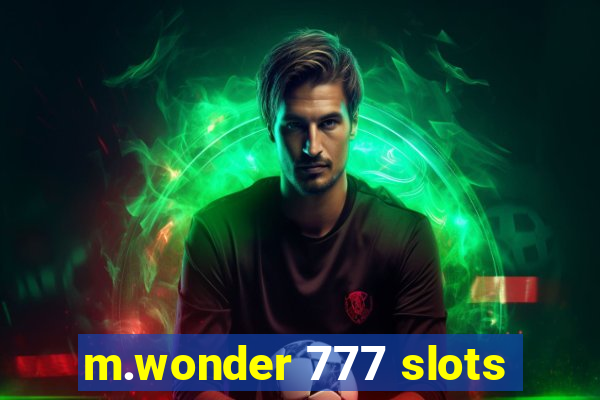 m.wonder 777 slots