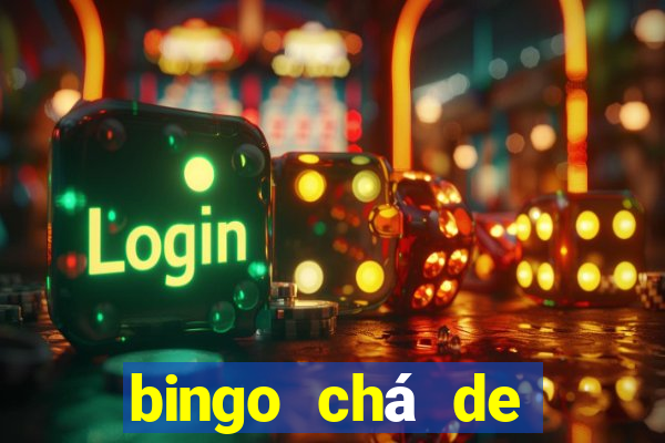 bingo chá de bebê excel