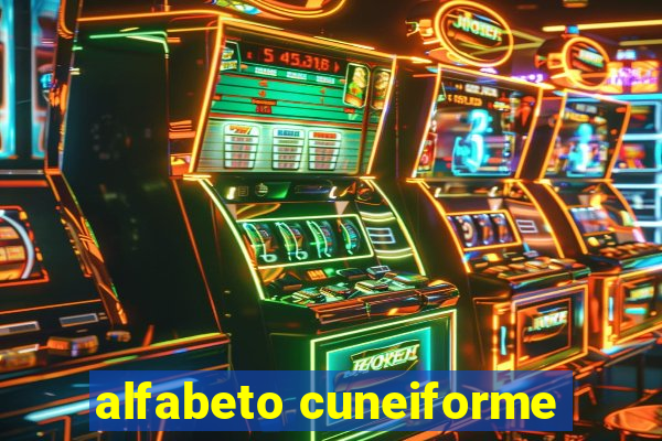 alfabeto cuneiforme