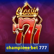 champions bet 777