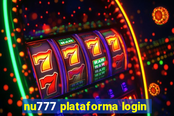 nu777 plataforma login