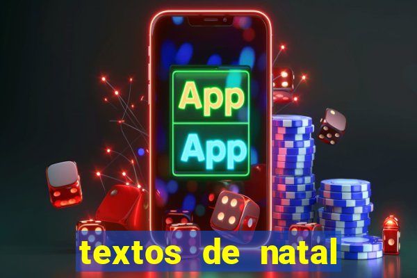 textos de natal para leitura