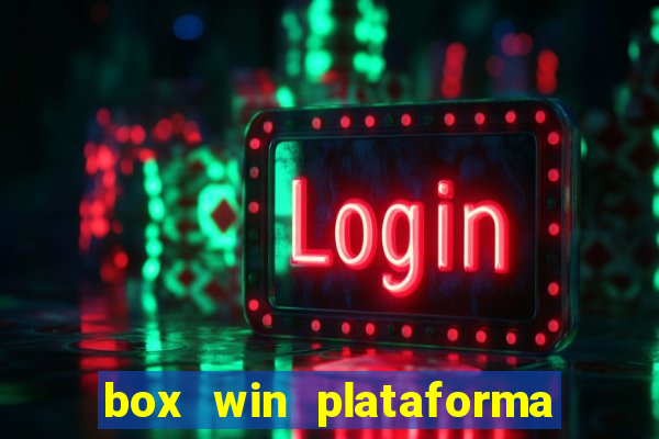 box win plataforma de jogos