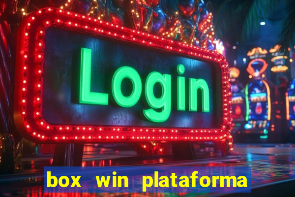 box win plataforma de jogos