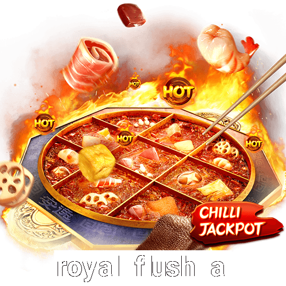 royal flush a maior jogada do poker