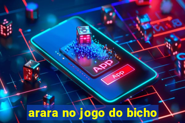 arara no jogo do bicho