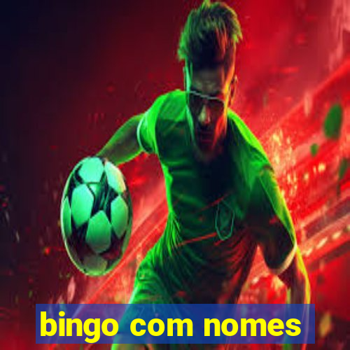 bingo com nomes