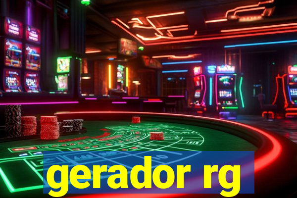 gerador rg