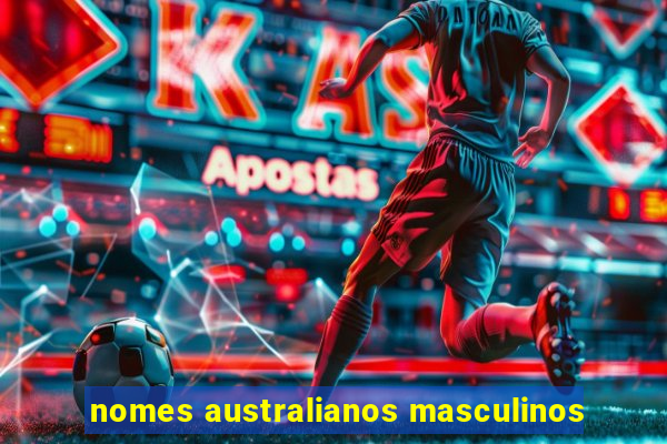 nomes australianos masculinos