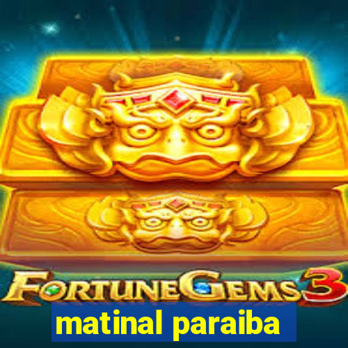 matinal paraiba