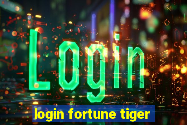 login fortune tiger