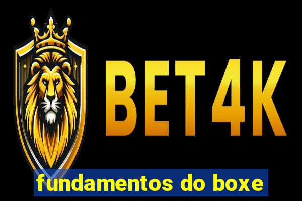 fundamentos do boxe