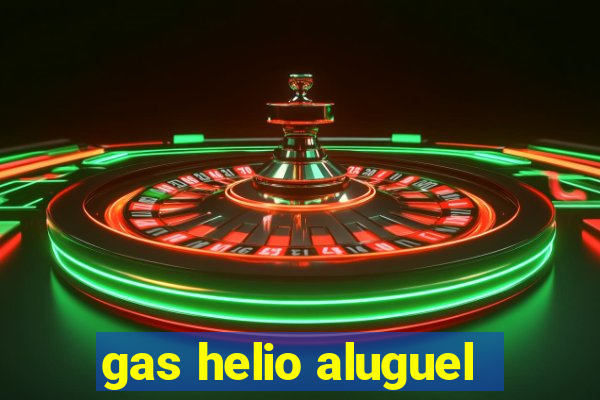 gas helio aluguel