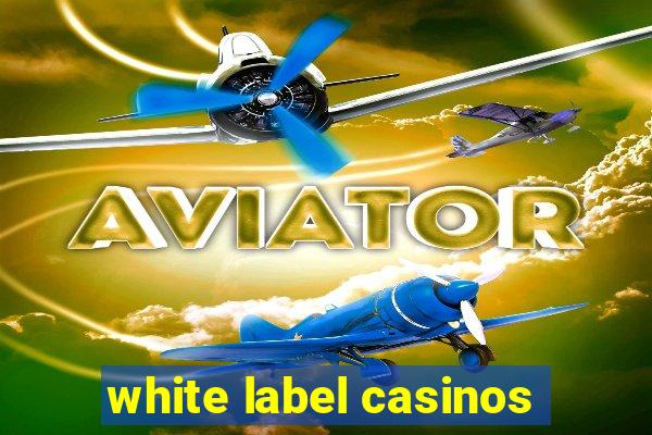 white label casinos