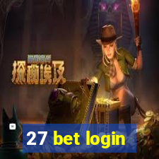27 bet login
