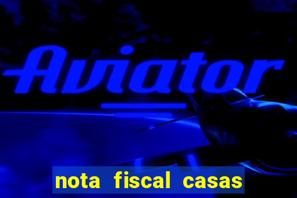 nota fiscal casas bahia 2 via