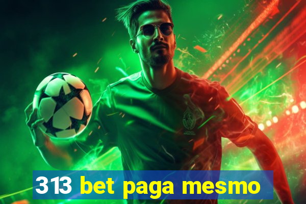 313 bet paga mesmo