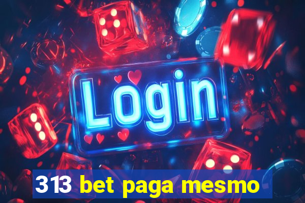 313 bet paga mesmo