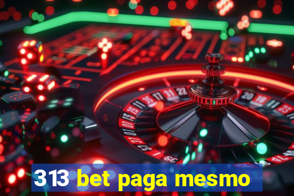 313 bet paga mesmo