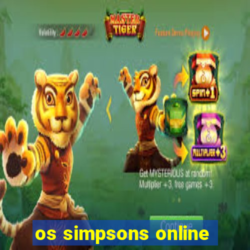 os simpsons online
