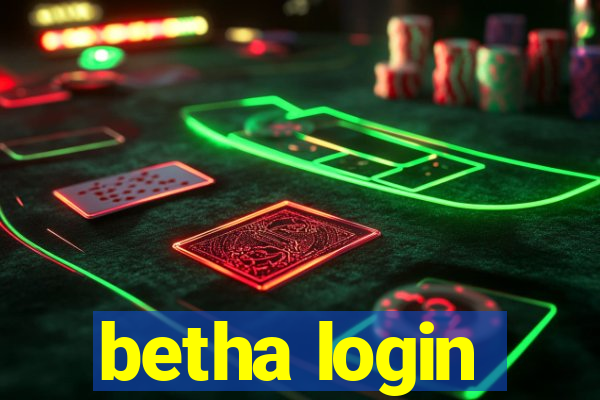 betha login