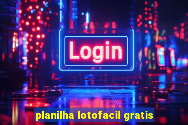 planilha lotofacil gratis