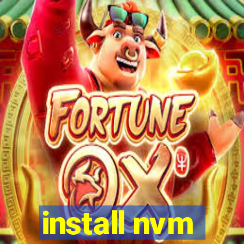 install nvm
