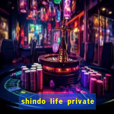 shindo life private server blaze
