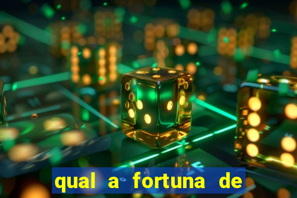 qual a fortuna de aloisio chulapa