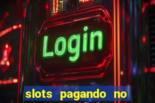 slots pagando no cadastro saque free
